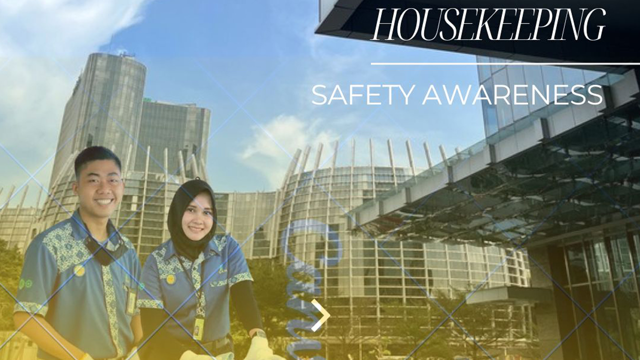 Kegiatan safety awareness housekeeping